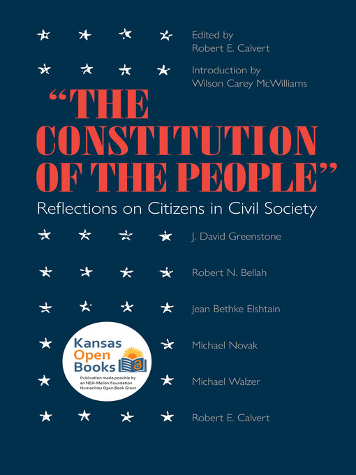 Title details for "The Constitution of the People" by Robert E. Calvert - Available